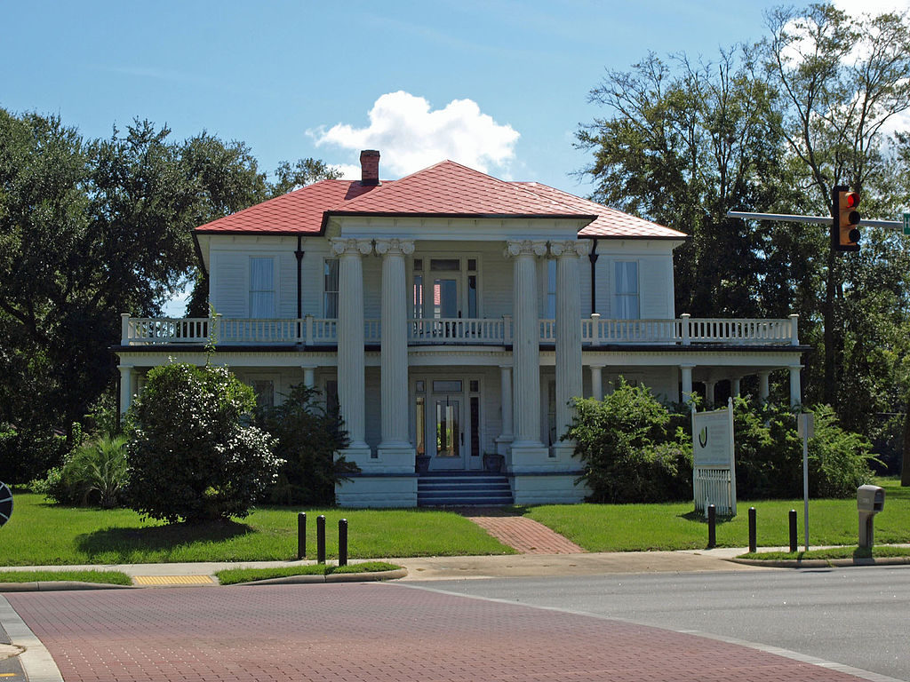 The historic Cudabac-Gantt House on Main Street